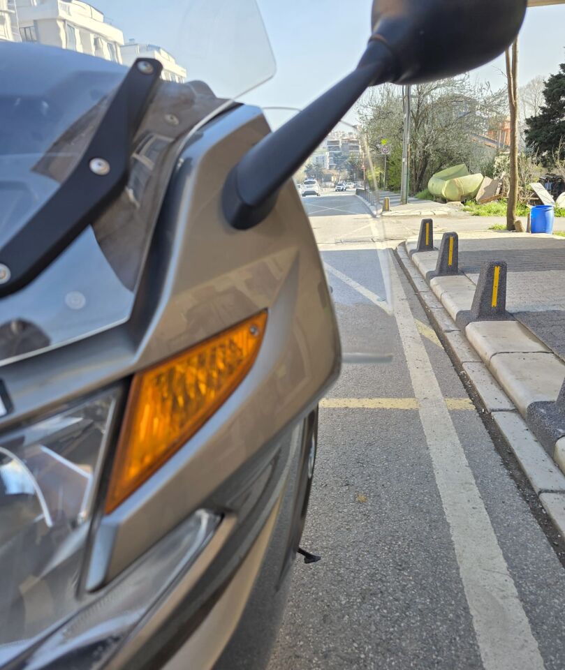 MOTOCAM Bmw K 1300 GT Yan Rüzgarlık Deflektör 2009-2013 Model Şeffaf Renkli 4mm