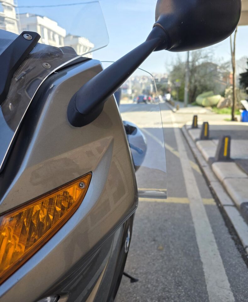 MOTOCAM Bmw K 1300 GT Yan Rüzgarlık Deflektör 2009-2013 Model Şeffaf Renkli 4mm