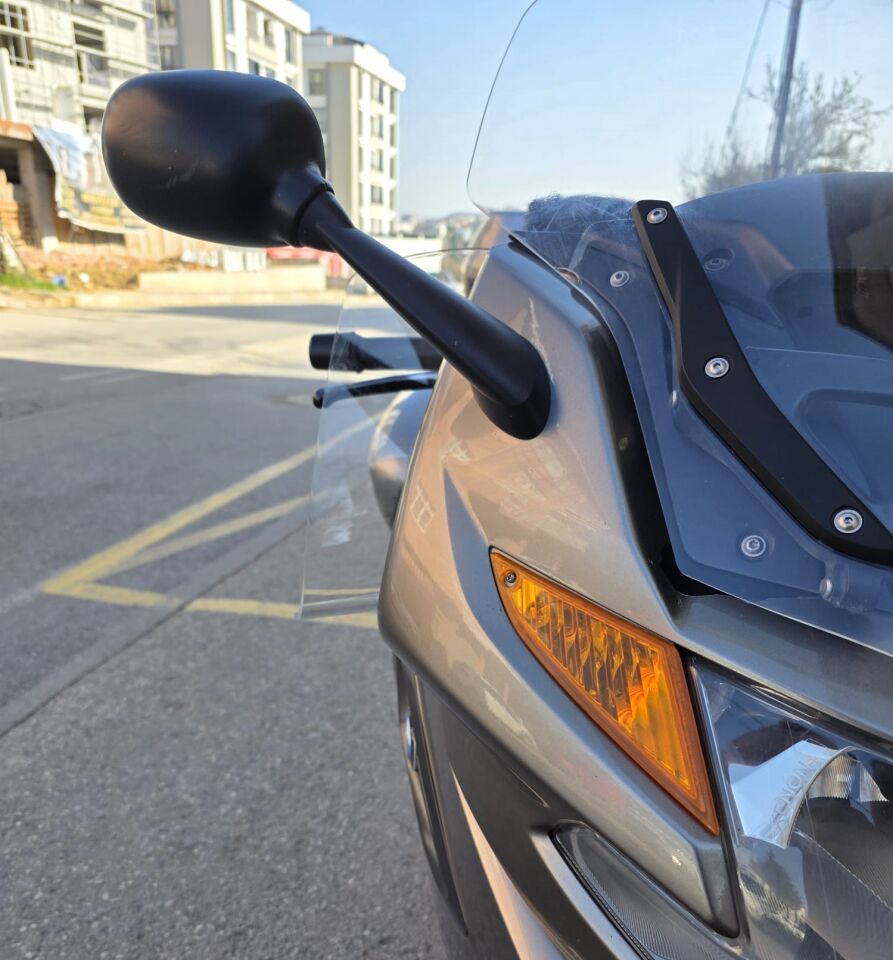 MOTOCAM Bmw K 1300 GT Yan Rüzgarlık Deflektör 2009-2013 Model Şeffaf Renkli 4mm