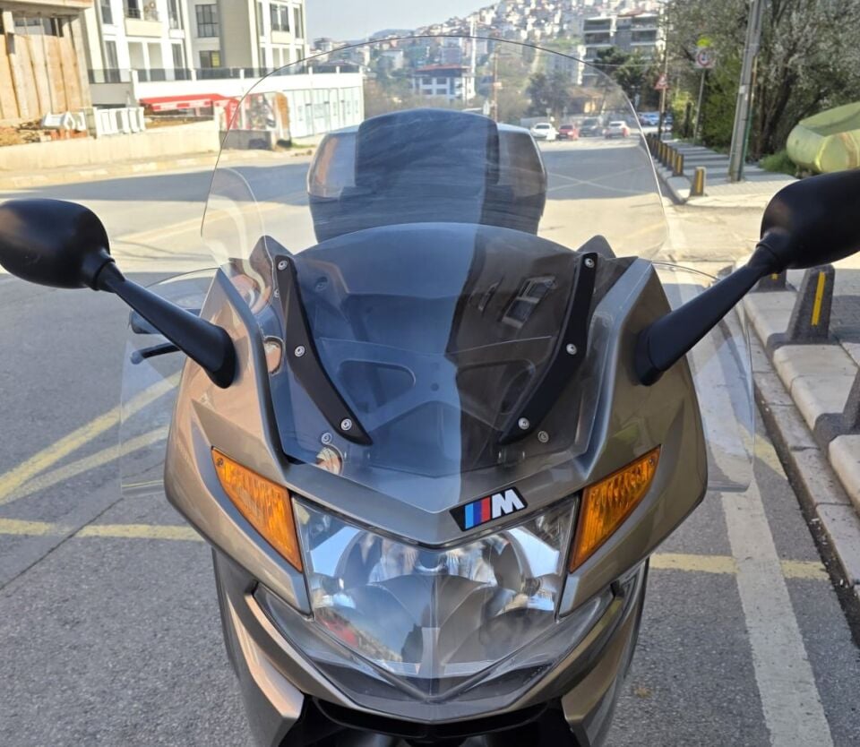 MOTOCAM Bmw K 1300 GT Yan Rüzgarlık Deflektör 2009-2013 Model Şeffaf Renkli 4mm