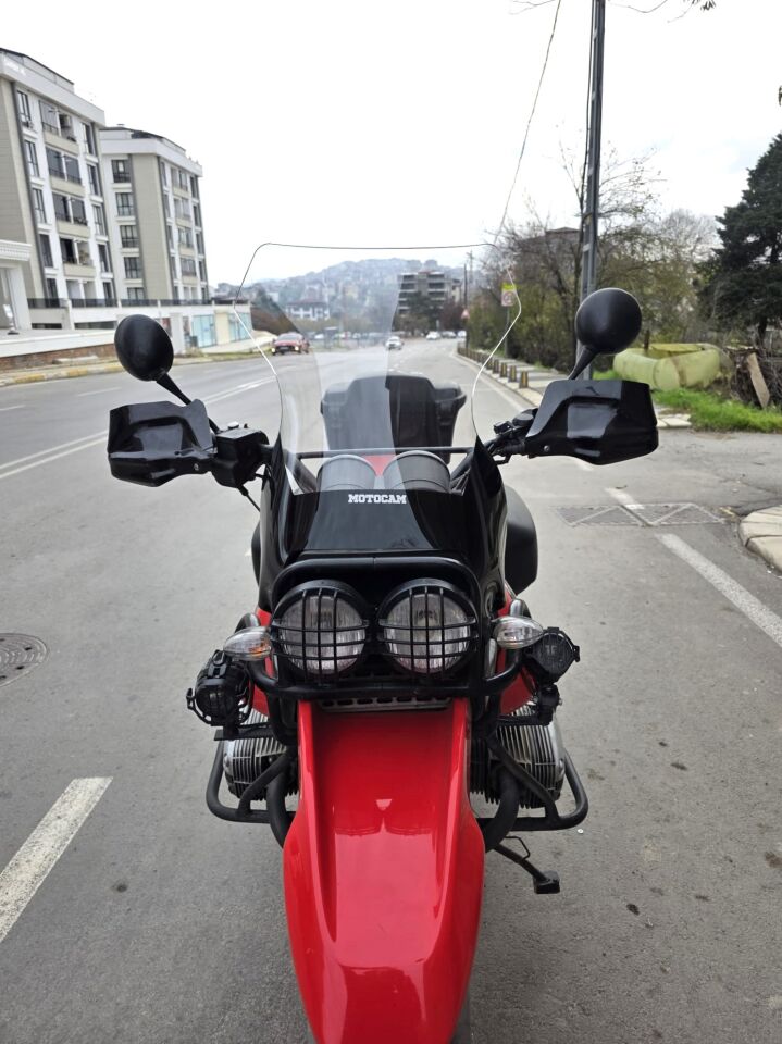 MOTOCAM Bmw R 1100 GS Ön Cam 1993-1999 Model 58cm Şeffaf Renkli 4mm