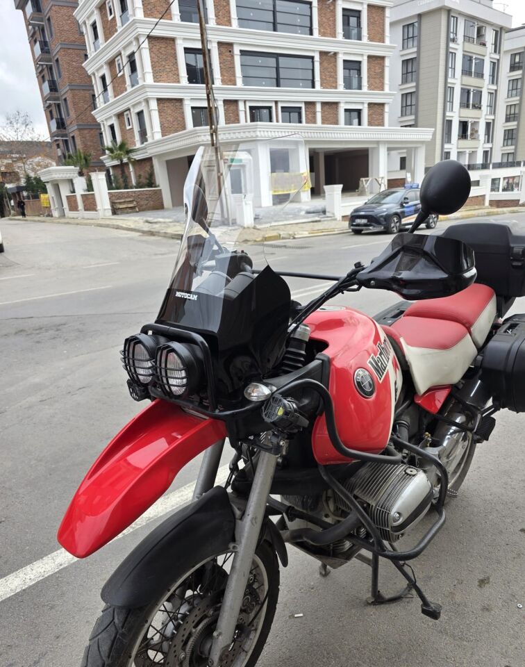 MOTOCAM Bmw R 1100 GS Ön Cam 1993-1999 Model 58cm Şeffaf Renkli 4mm