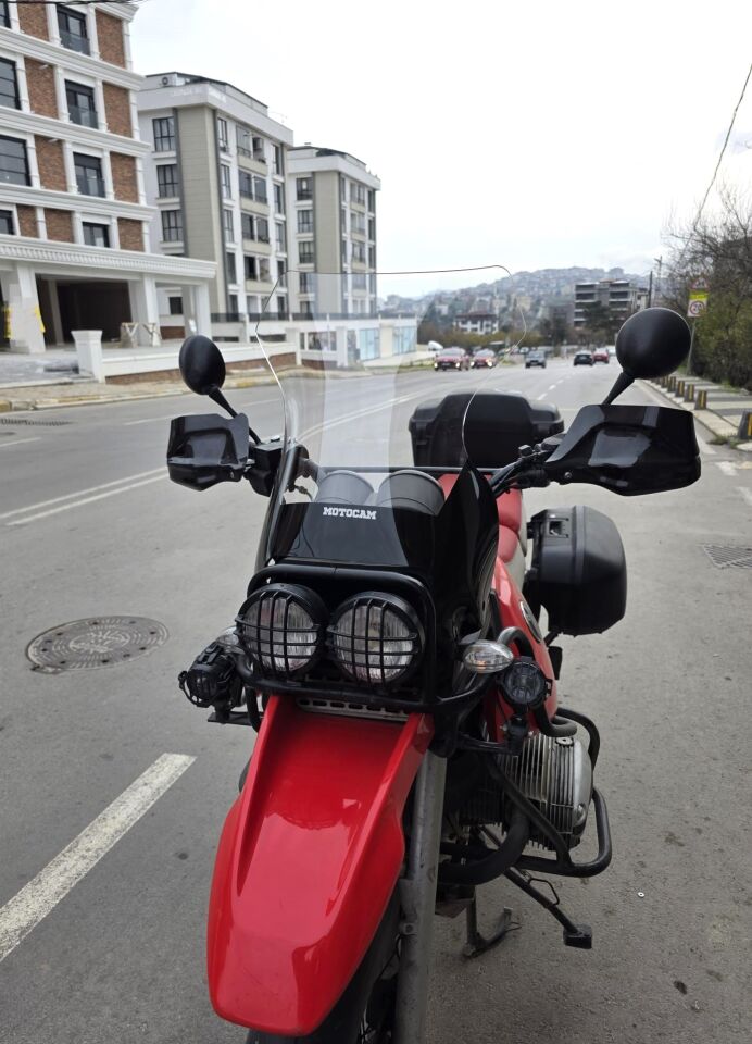 MOTOCAM Bmw R 1100 GS Ön Cam 1993-1999 Model 58cm Şeffaf Renkli 4mm