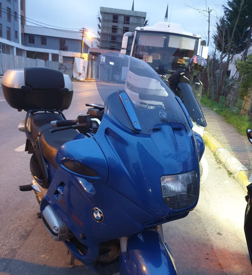 MOTOCAM Bmw R 1100 RT Ön Cam 1994-2000 Model 40cm Füme Renkli 4mm