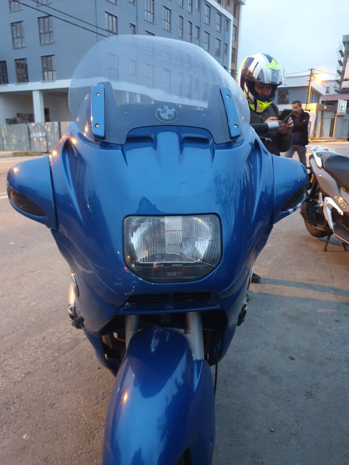 MOTOCAM Bmw R 1100 RT Ön Cam 1994-2000 Model 40cm Füme Renkli 4mm