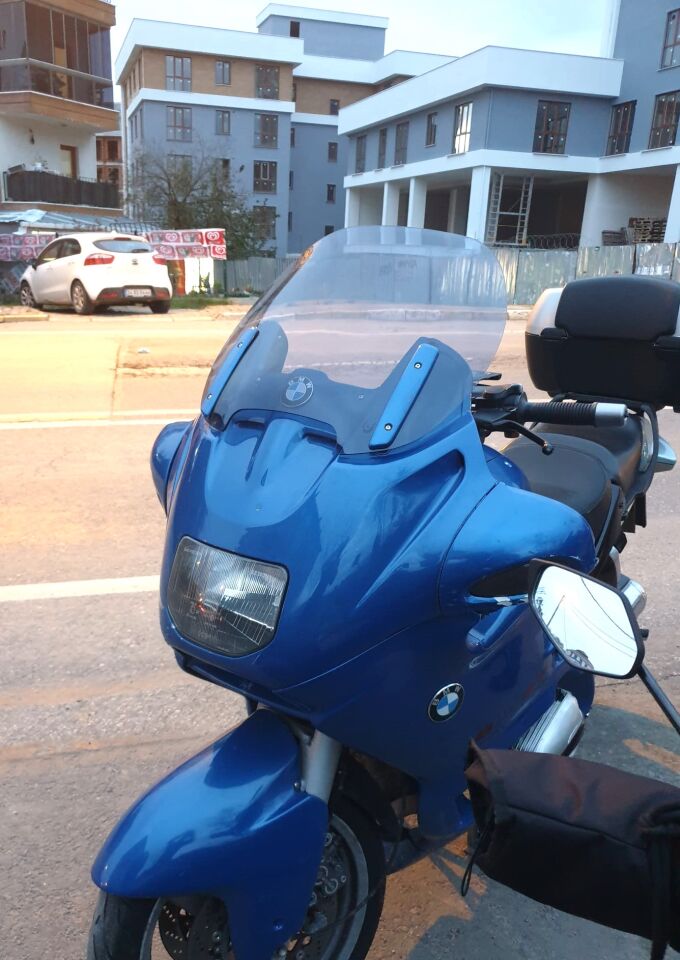 MOTOCAM Bmw R 1100 RT Ön Cam 1994-2000 Model 40cm Füme Renkli 4mm