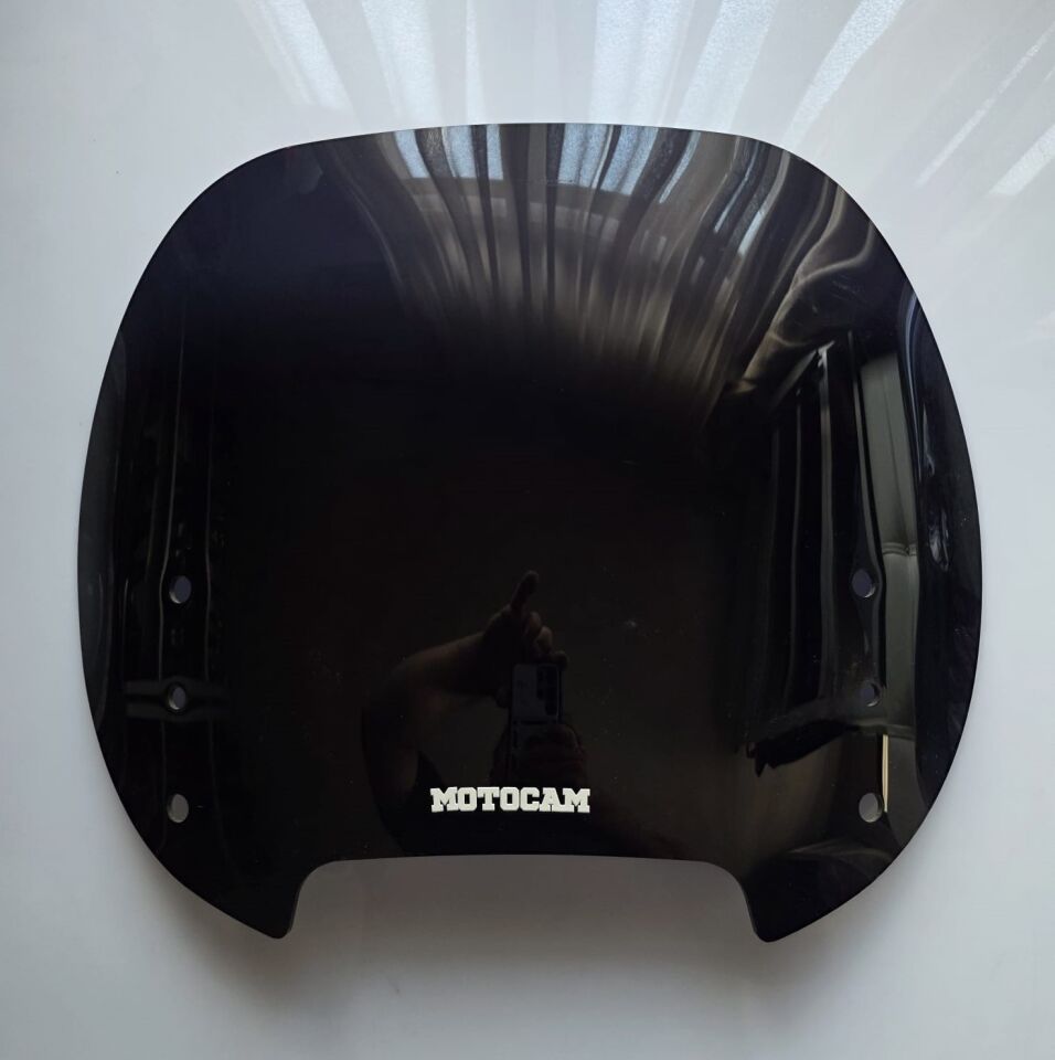 MOTOCAM Bmw R 1100 RT Ön Cam 1994-2000 Model 40cm Siyah Renkli 4mm