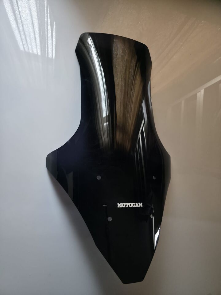MOTOCAM Arora ZRX 200 Ön Cam 2022 Model 78cm Siyah Renkli 4mm UZUN