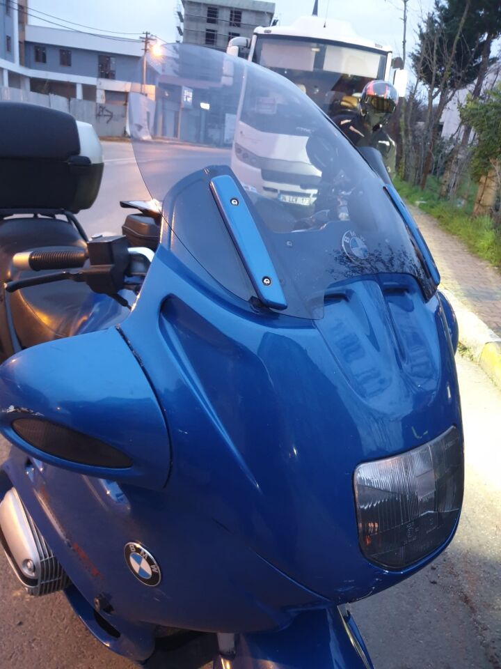 MOTOCAM Bmw R 1100 RT Ön Cam 1994-2000 Model 49cm Füme Renkli 4mm