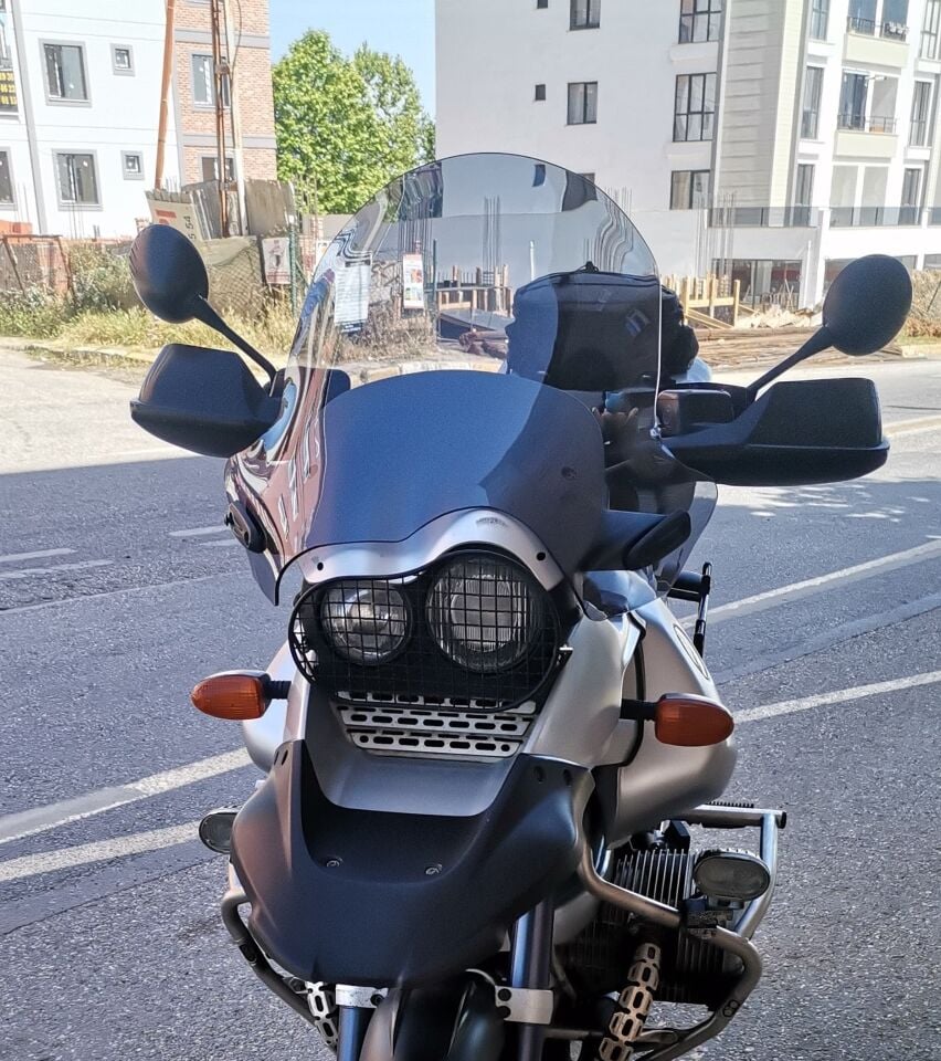 MOTOCAM Bmw R 1150 ADV Ön Cam 2002-2006 Model 52cm Füme Renkli 4mm