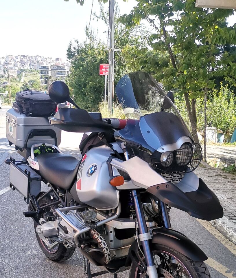 MOTOCAM Bmw R 1150 ADV Ön Cam 2002-2006 Model 52cm Füme Renkli 4mm