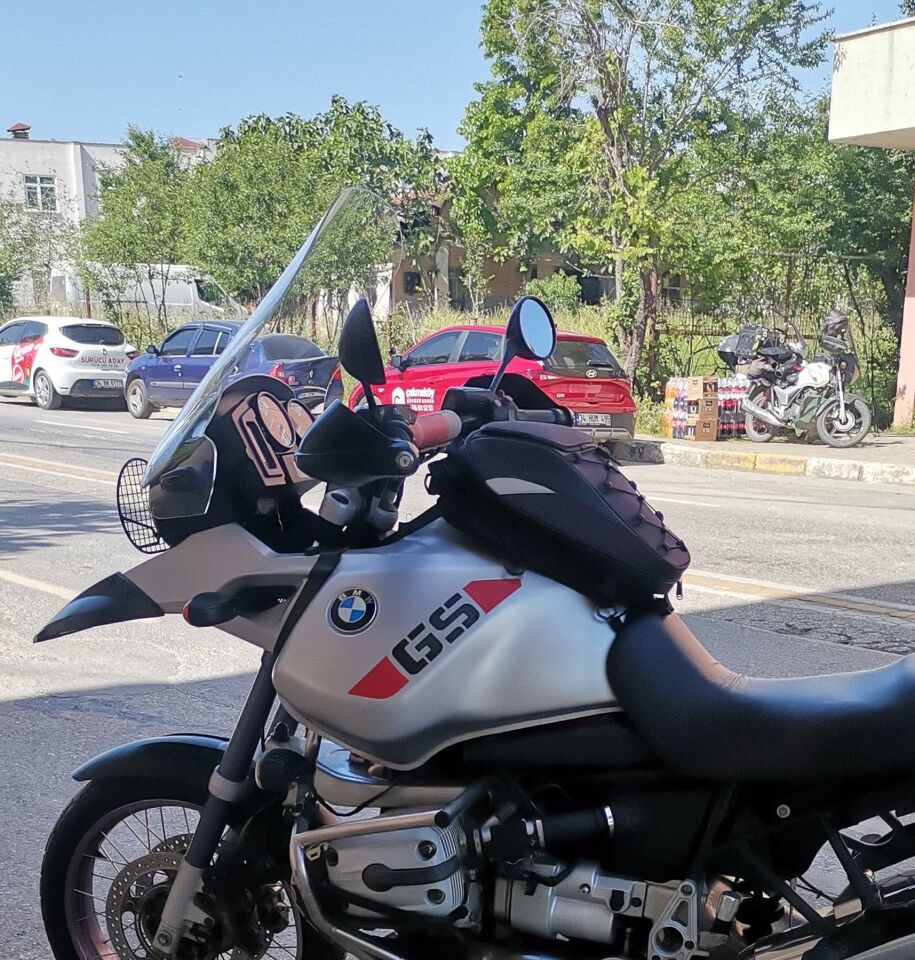 MOTOCAM Bmw R 1150 ADV Ön Cam 2002-2006 Model 52cm Şeffaf Renkli 4mm