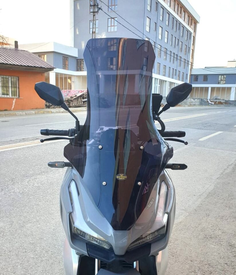 MOTOCAM RKS Veloce Ön Cam 2023-2026 Model 78cm Siyah Renkli 4mm UZUN