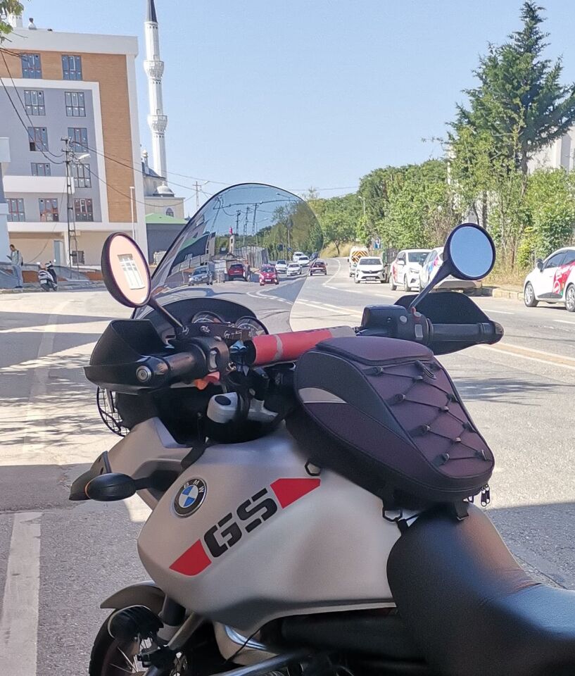 MOTOCAM Bmw R 1150 ADV Ön Cam 2002-2006 Model 57cm Füme Renkli 4mm