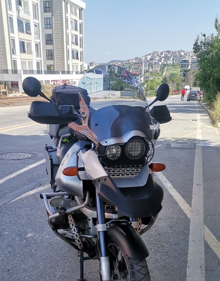 MOTOCAM Bmw R 1150 ADV Ön Cam 2002-2006 Model 57cm Füme Renkli 4mm