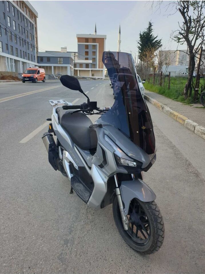 MOTOCAM RKS Veloce Ön Cam 2023-2026 Model 78cm Siyah Renkli 4mm UZUN