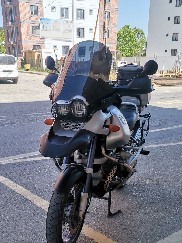 MOTOCAM Bmw R 1150 ADV Ön Cam 2002-2006 Model 57cm Siyah Renkli 4mm