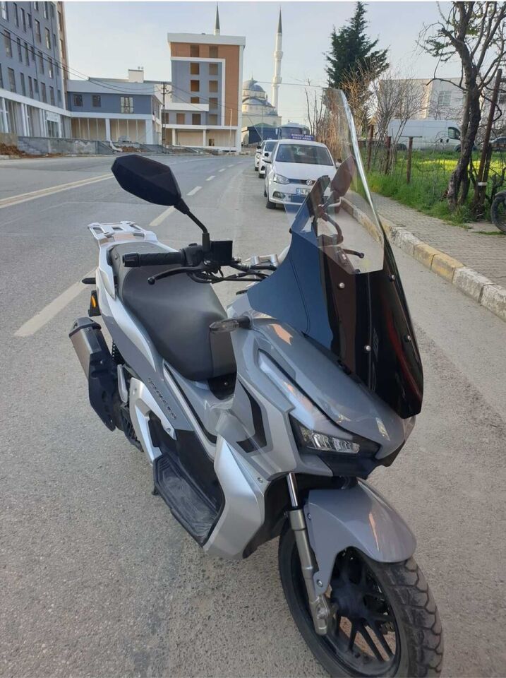 MOTOCAM RKS Veloce Ön Cam 2023-2026 Model 78cm Şeffaf Renkli 4mm UZUN