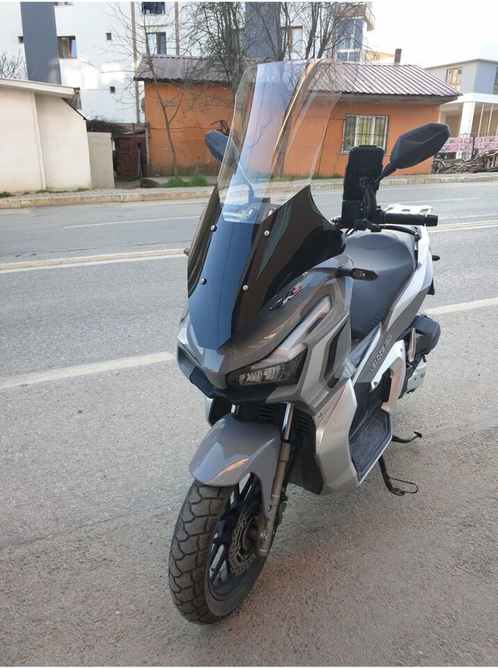 MOTOCAM RKS Veloce Ön Cam 2023-2026 Model 78cm Şeffaf Renkli 4mm UZUN