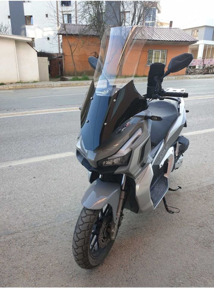 MOTOCAM RKS Veloce Ön Cam 2023-2026 Model 78cm Şeffaf Renkli 4mm UZUN
