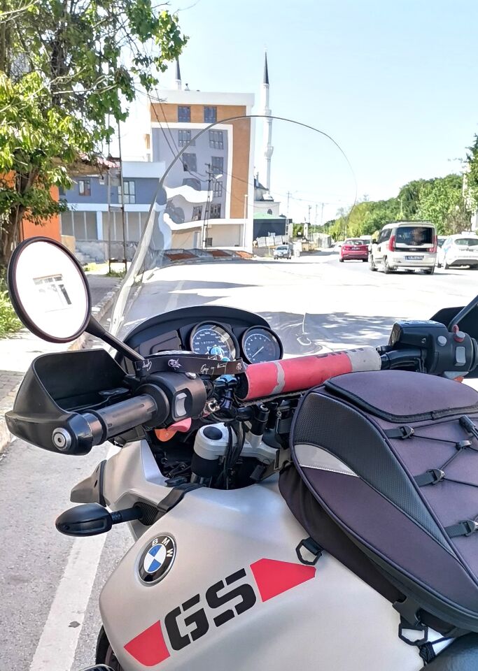 MOTOCAM Bmw R 1150 ADV Ön Cam 2002-2006 Model 57cm Şeffaf Renkli 4mm