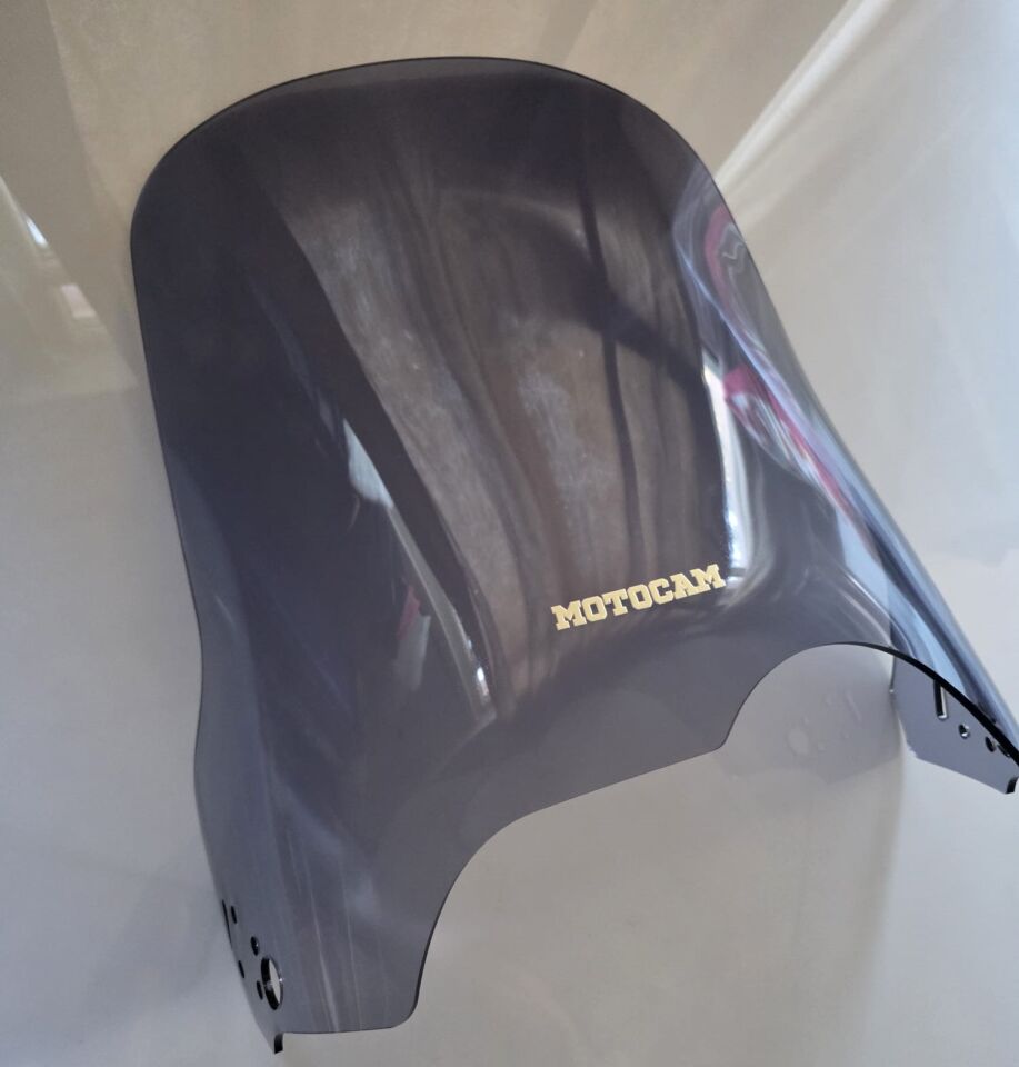 MOTOCAM Bmw R 1150 GS Ön Cam 1999-2004 Model 49cm Füme Renkli 4mm