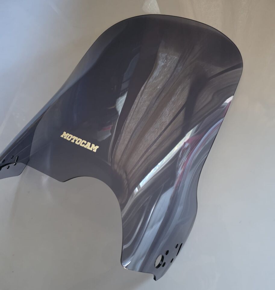 MOTOCAM Bmw R 1150 GS Ön Cam 1999-2004 Model 49cm Füme Renkli 4mm