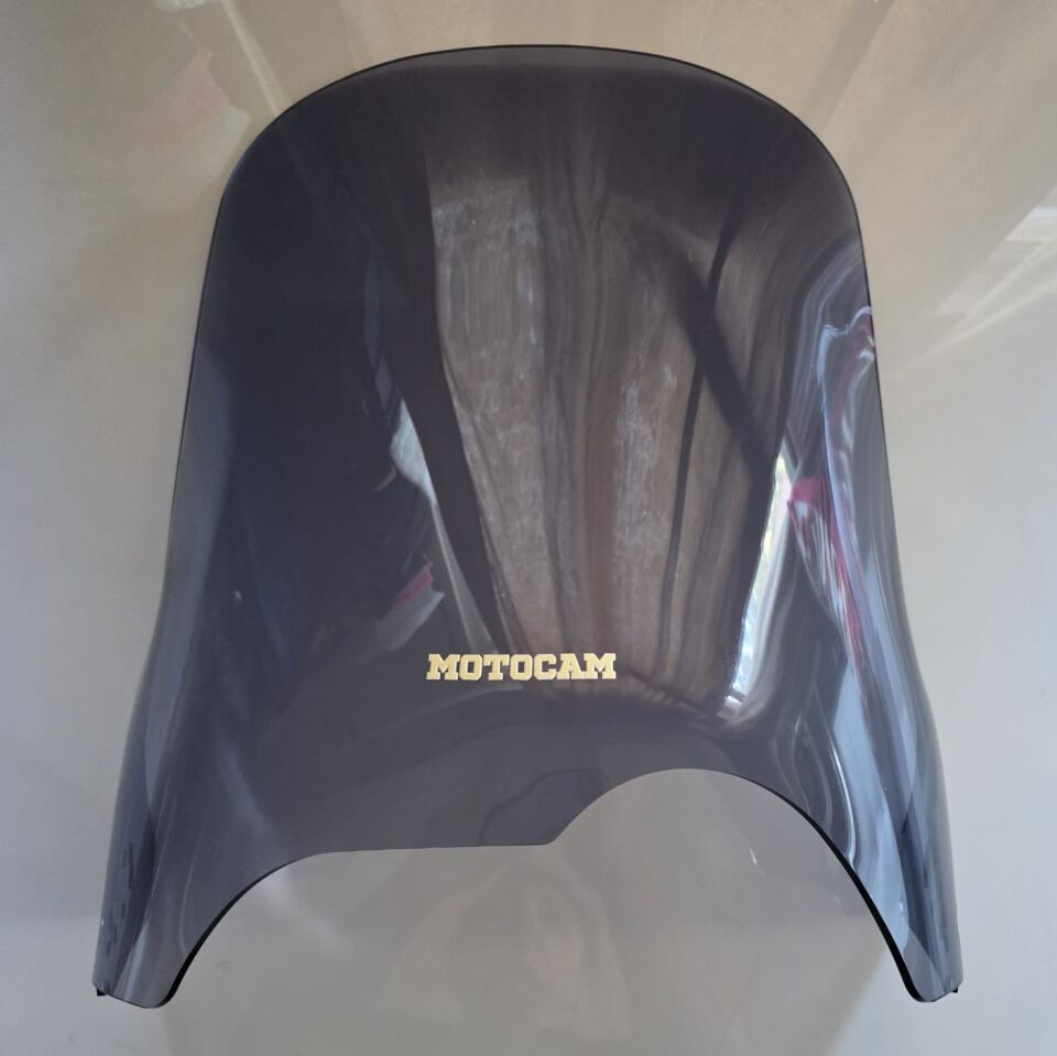 MOTOCAM Bmw R 1150 GS Ön Cam 1999-2004 Model 49cm Füme Renkli 4mm