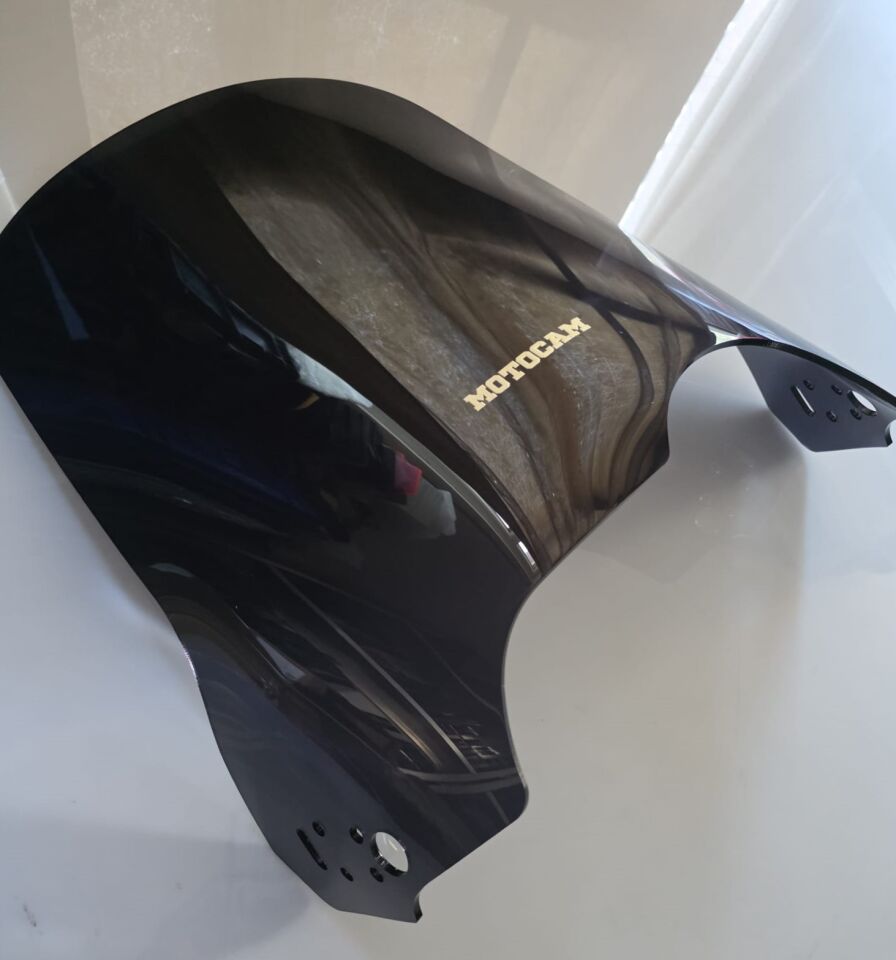 MOTOCAM Bmw R 1150 GS Ön Cam 1999-2004 Model 49cm Siyah Renkli 4mm