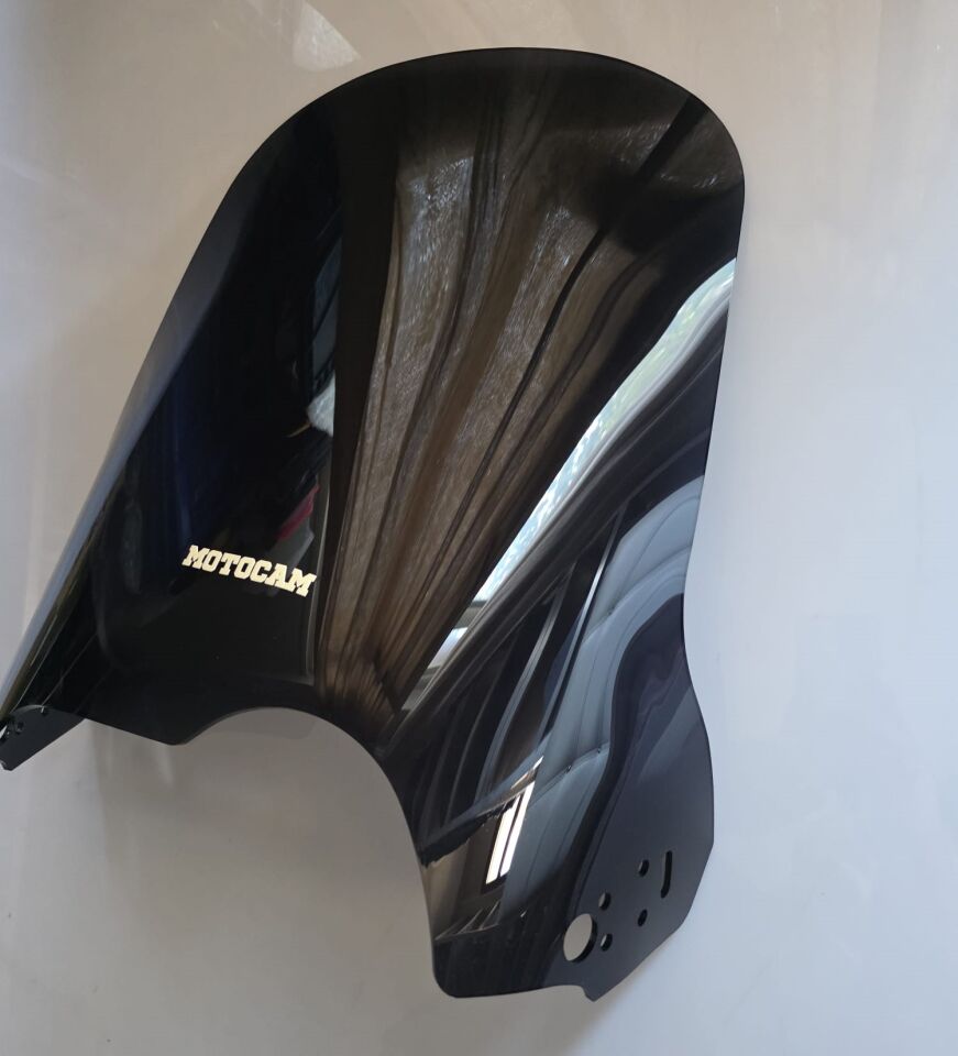 MOTOCAM Bmw R 1150 GS Ön Cam 1999-2004 Model 49cm Siyah Renkli 4mm