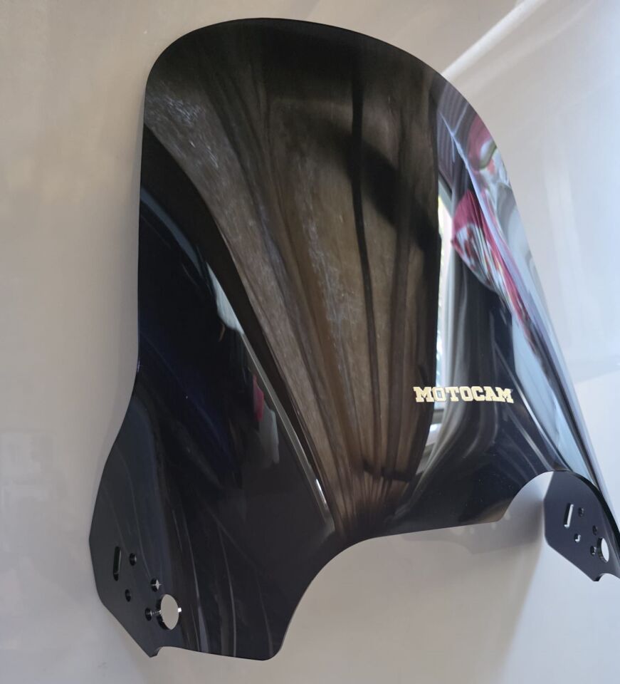 MOTOCAM Bmw R 1150 GS Ön Cam 1999-2004 Model 49cm Siyah Renkli 4mm