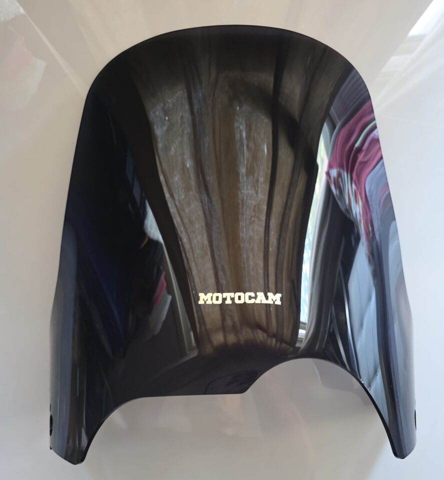 MOTOCAM Bmw R 1150 GS Ön Cam 1999-2004 Model 49cm Siyah Renkli 4mm