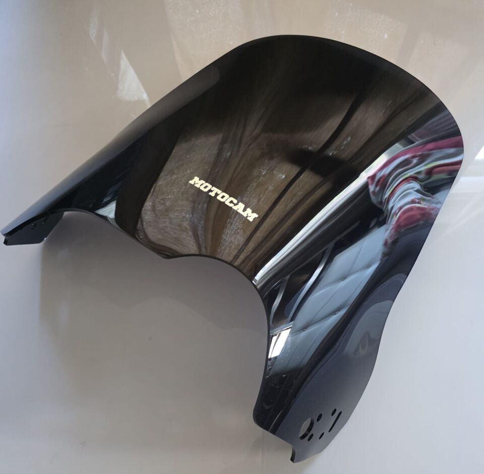 MOTOCAM Bmw R 1150 GS Ön Cam 1999-2004 Model 49cm Siyah Renkli 4mm