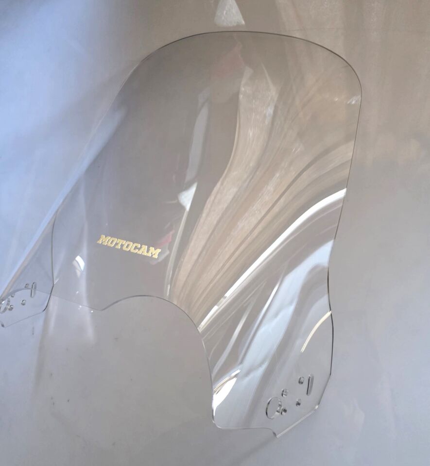 MOTOCAM Bmw R 1150 GS Ön Cam 1999-2004 Model 49cm Şeffaf Renkli 4mm
