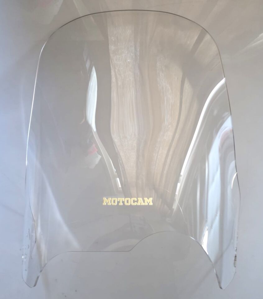 MOTOCAM Bmw R 1150 GS Ön Cam 1999-2004 Model 49cm Şeffaf Renkli 4mm