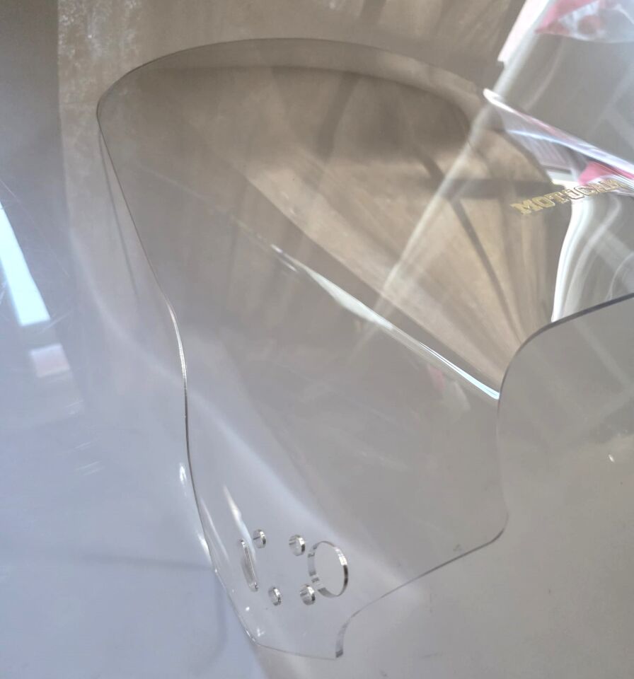 MOTOCAM Bmw R 1150 GS Ön Cam 1999-2004 Model 49cm Şeffaf Renkli 4mm