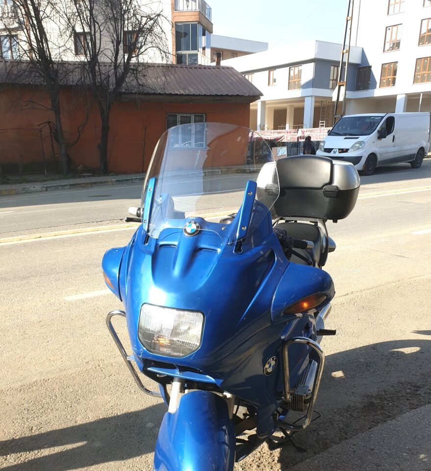 MOTOCAM Bmw R 1150 RT Ön Cam 2001-2005 Model 40cm Şeffaf Renkli 4mm