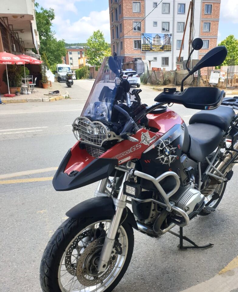 MOTOCAM Bmw R 1200 GS Ön Cam 2004-2012 Model 50cm Füme Renkli 4mm UZUN