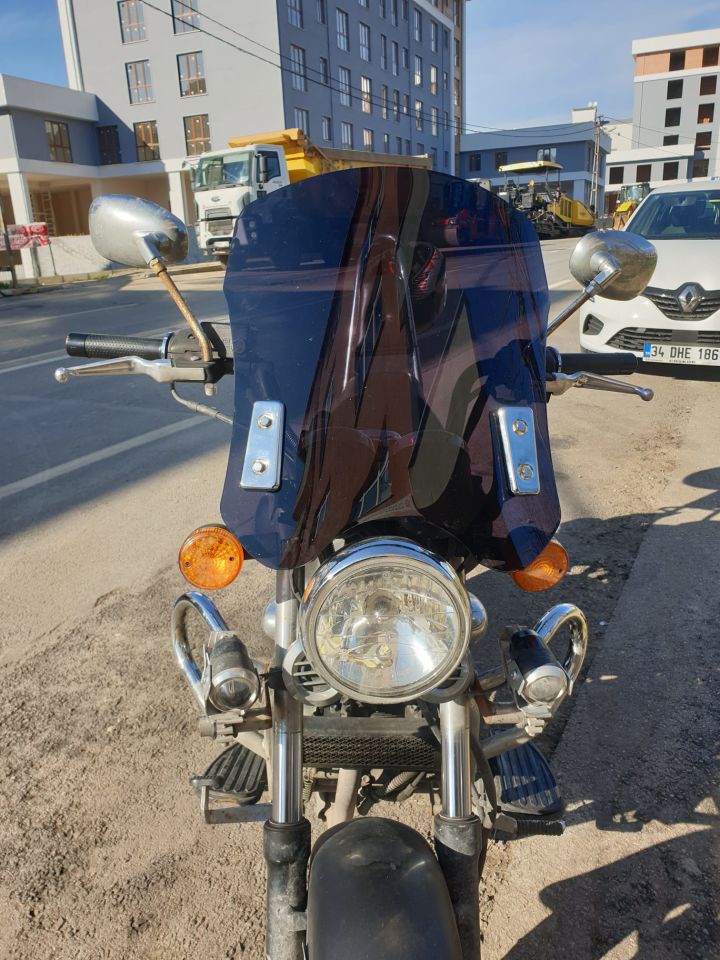Küba Süperlight 125,150,200 Ön Cam 2008-2016 Model 53cm