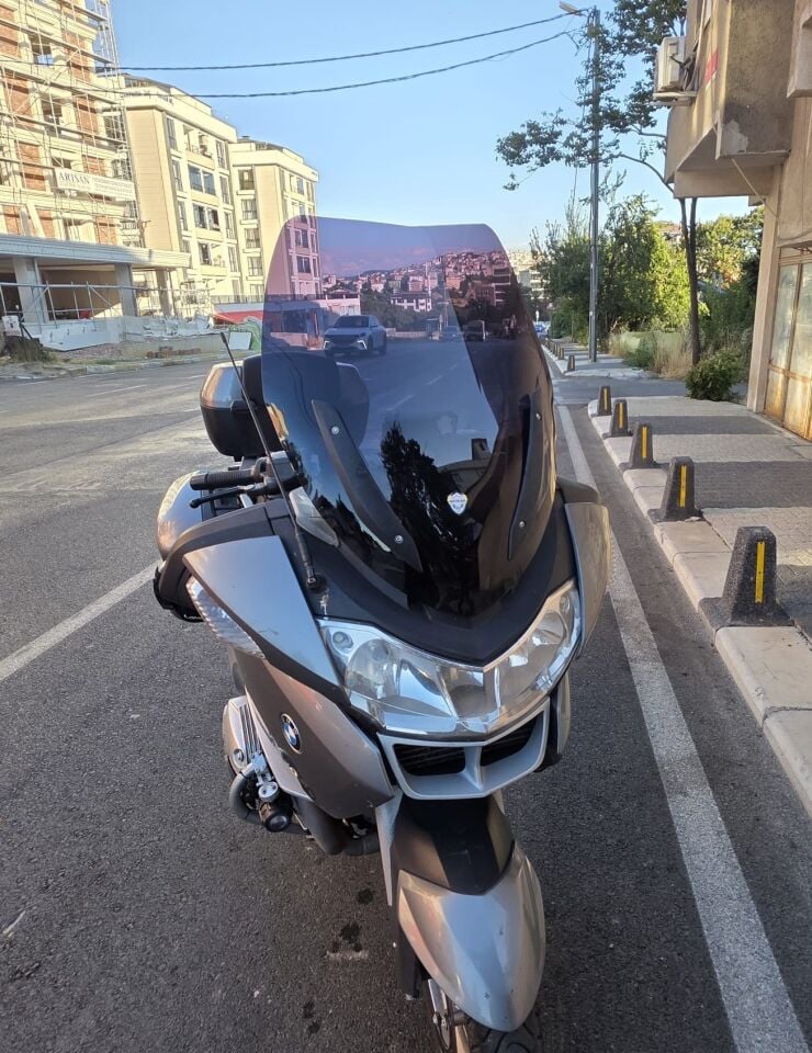 MOTOCAM BMW R 1200 RT Ön Cam 2005-2015 Model 70cm Siyah Renkli 4mm