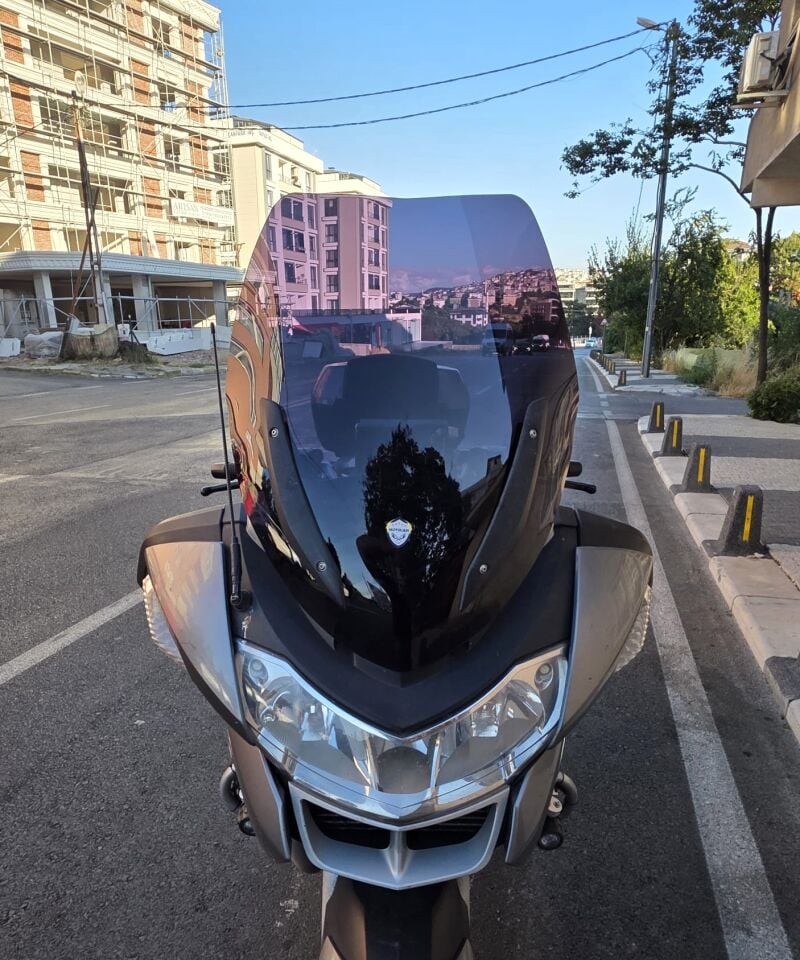 MOTOCAM BMW R 1200 RT Ön Cam 2005-2015 Model 70cm Siyah Renkli 4mm