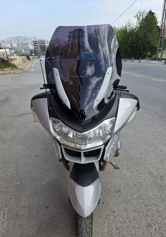 MOTOCAM BMW R 1200 RT Ön Cam 2005-2015 Model 70cm Siyah Renkli 4mm