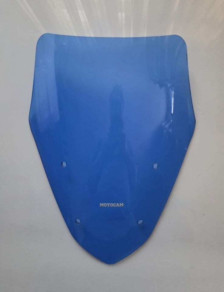 MOTOCAM Arora Beatrix 150 Ön Cam 2023-2026 Model 43cm Mavi Renkli SPORTİF