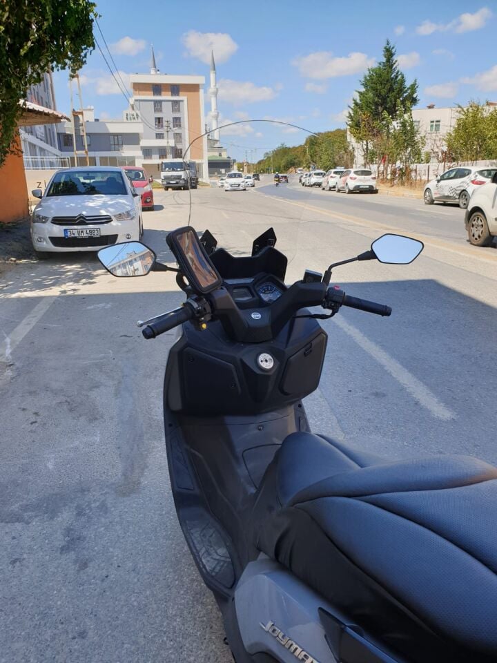 MOTOCAM SYM Joymax Z Plus Ön Cam 2023-2026 Model 70cm Şeffaf Renkli 4mm