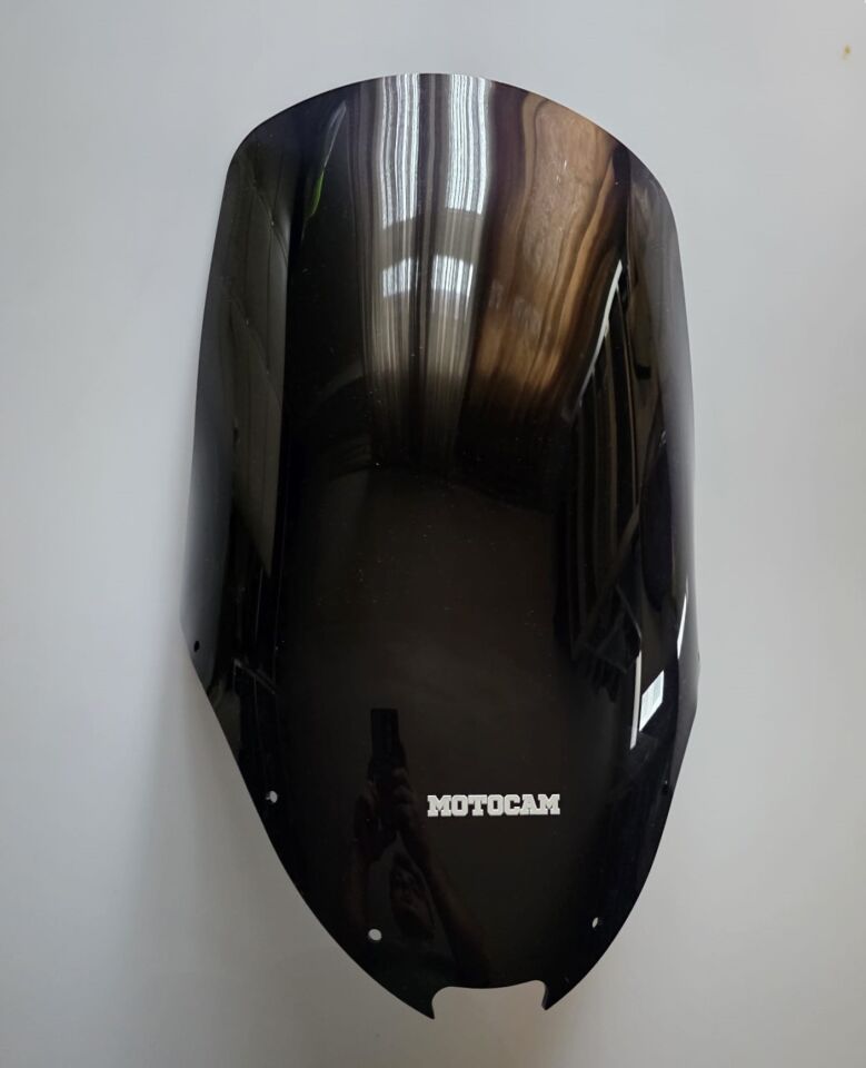 MOTOCAM SYM Joyride 200 Ön Cam 2002-2008 Model 55cm (Karbüratörlü) Siyah Renkli 4mm