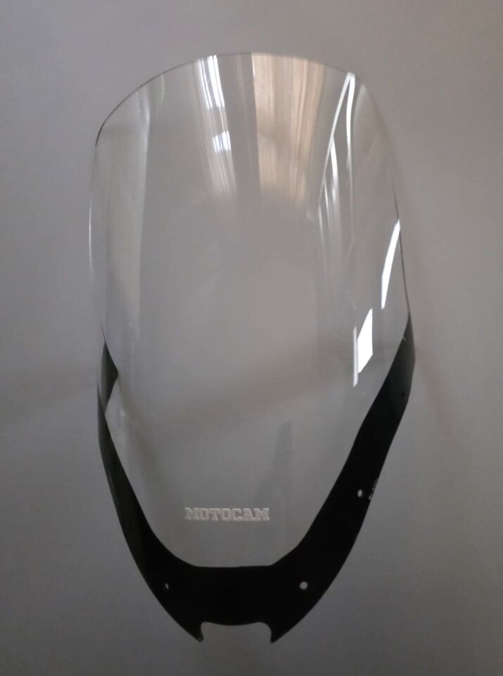 MOTOCAM SYM Joyride 200 Ön Cam 2002-2008 Model 55cm (Karbüratörlü) Şeffaf Renkli 4mm