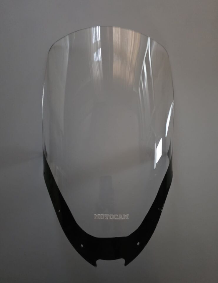 MOTOCAM SYM Joyride 200 Ön Cam 2002-2008 Model 55cm (Karbüratörlü) Şeffaf Renkli 4mm