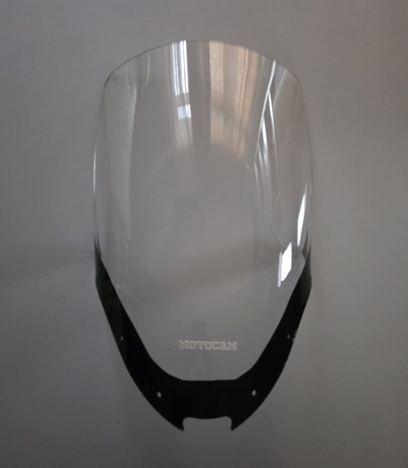 MOTOCAM SYM Joyride 200 Ön Cam 2002-2008 Model 55cm (Karbüratörlü) Şeffaf Renkli 4mm
