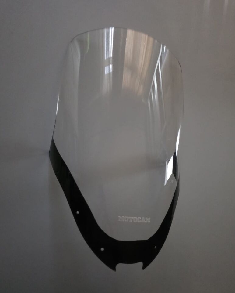 MOTOCAM SYM Joyride 200 Ön Cam 2002-2008 Model 55cm (Karbüratörlü) Şeffaf Renkli 4mm