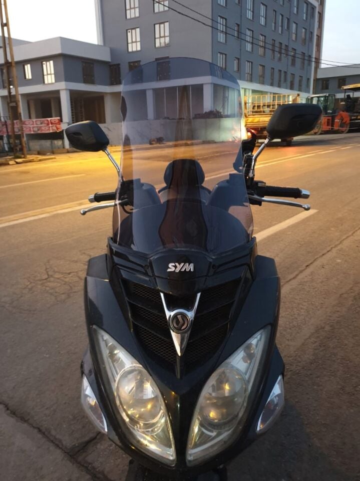 MOTOCAM SYM Joyride 200 Ön Cam 2009-2018 Model 53cm Füme Renkli 4mm